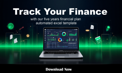 five years financial plan template